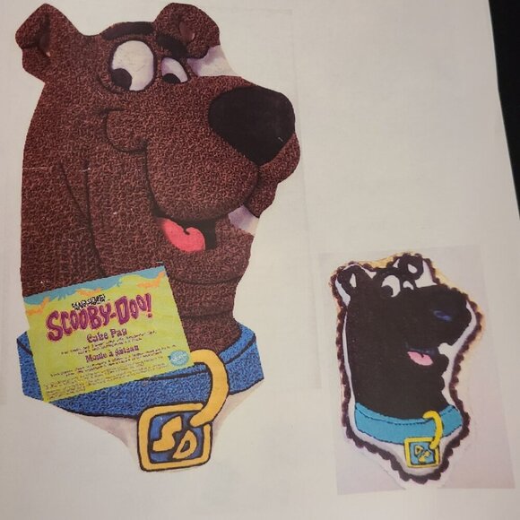 Vintage Scooby Doo 1999 Wilton Cake Pan Hanna-Barbera Dog Kid's Birthday Party - Picture 5 of 8